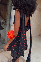 Black Rose Mini Sophie Dress
