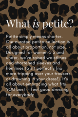 Lucia Leopard Denim 55 Coat Petite