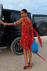 Red Astra Mini Sophie Dress
