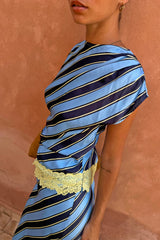 Stripe A-Symmetrical Top