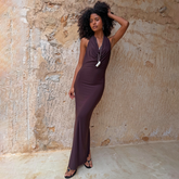 Chocolate Sabine Dress