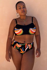 Banana Bandeau Bikini Top