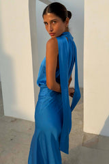 Cobalt Lily Top