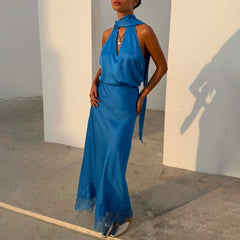 Cobalt Maeva Midi Skirt
