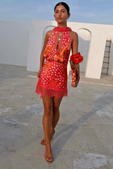 Coral Deer Poppy Mini Maeva Skirt