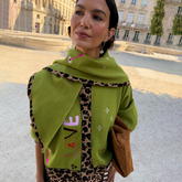 Olive Amore Knit Bandana