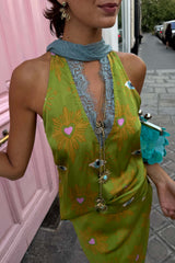 Khaki Eye Lily Top