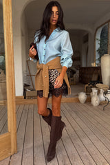 Leopard Lace Mini Maeva Skirt