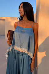 Blue Lace Swing Cami