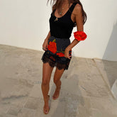 Black Poppy Mini Maeva Skirt