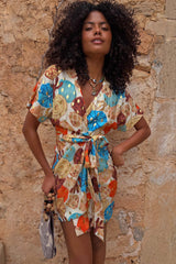 Shell Mini Wrap Dress Petite