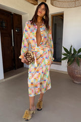 Check Sun Jaspre Skirt
