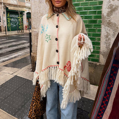 Western Knitted Cape