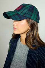 Navy Tartan NFD Cap