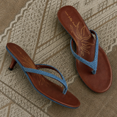Denim Sandal Mule