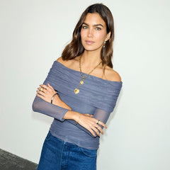 Charcoal Diaz Top