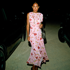 Pink Astra Lacie Maxi Skirt