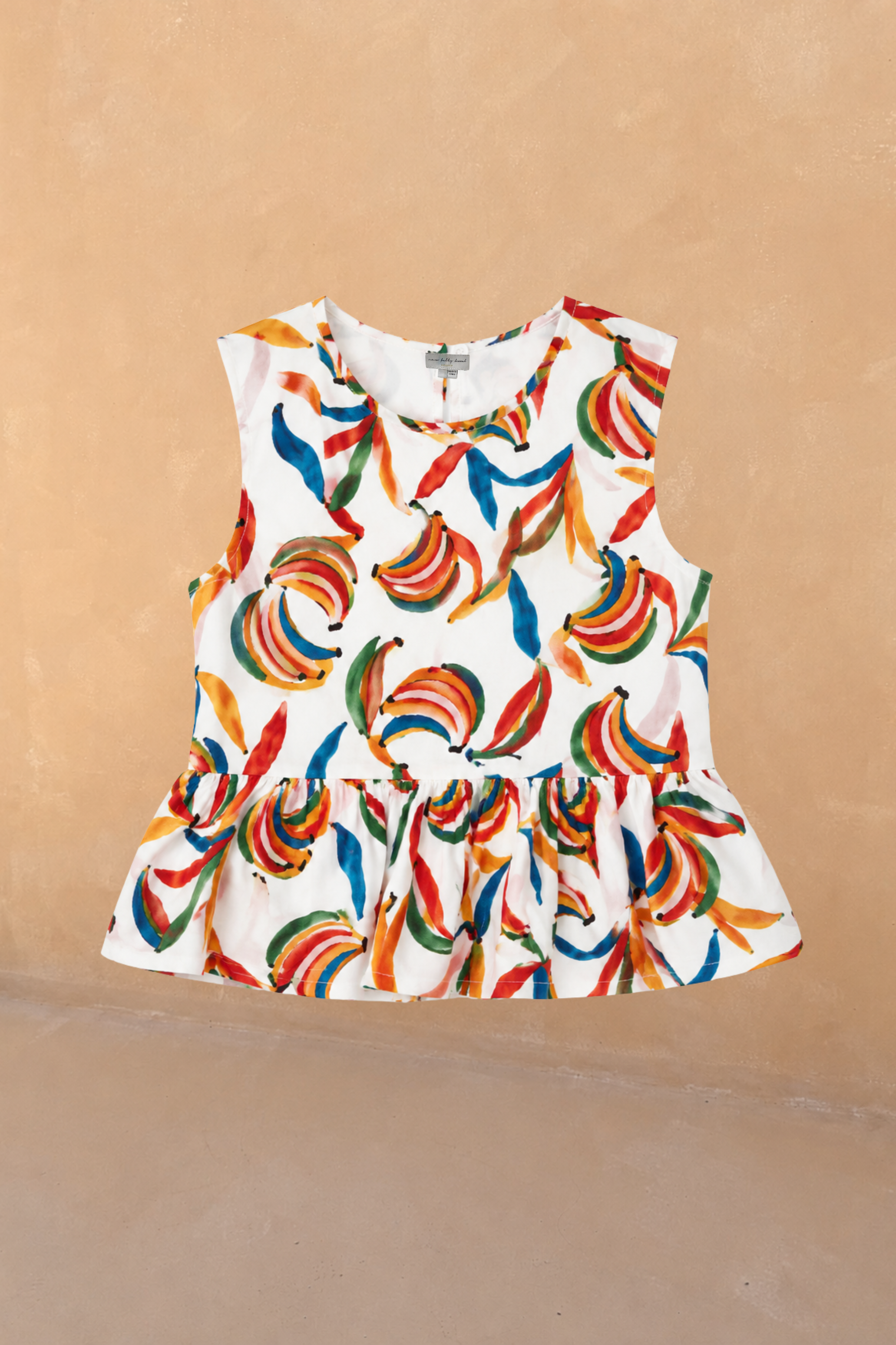 Girl's Banana Cotton Woven Set