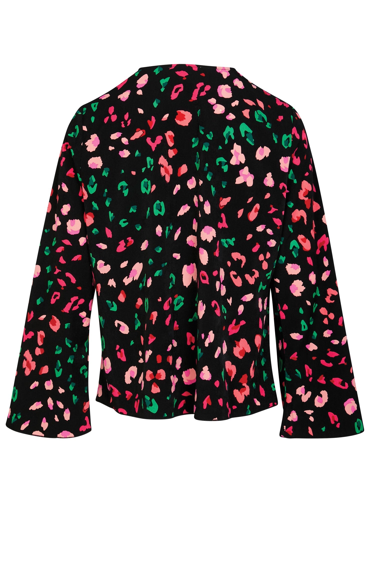 Black Animal Verity Top