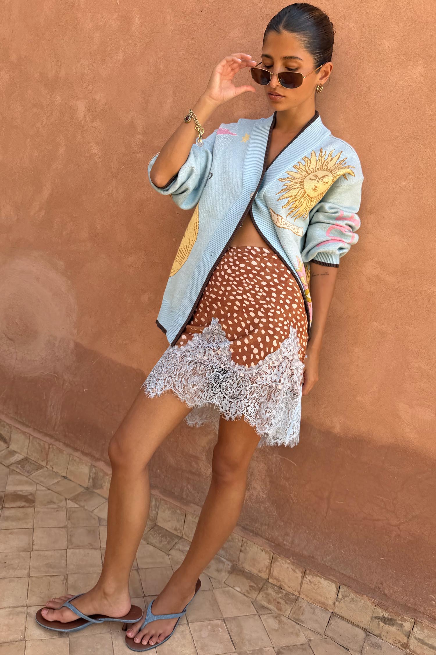 Blue Mystical Cardigan