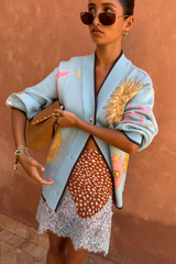 Blue Mystical Cardigan