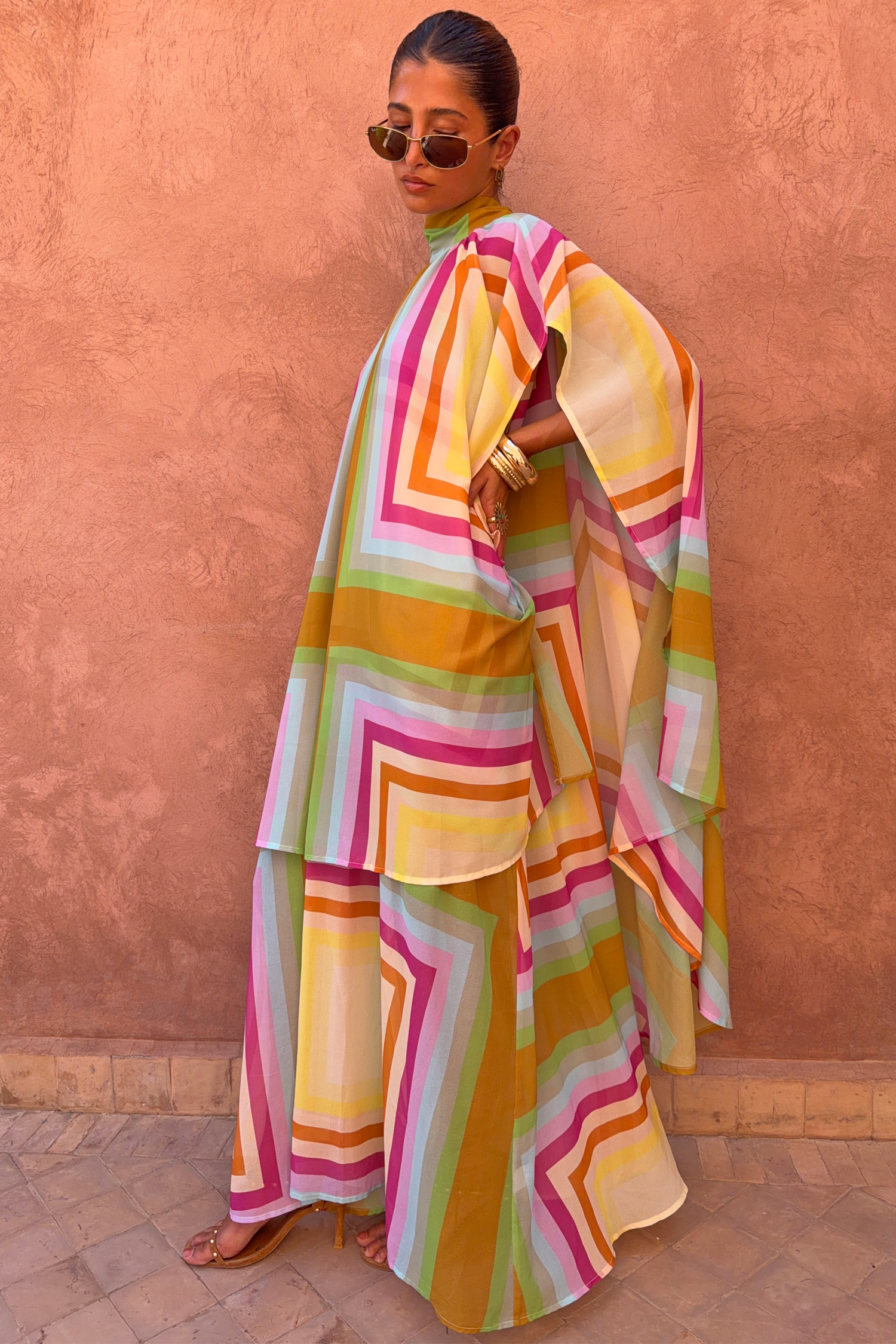 Bright Geo Stevie Maxi Dress