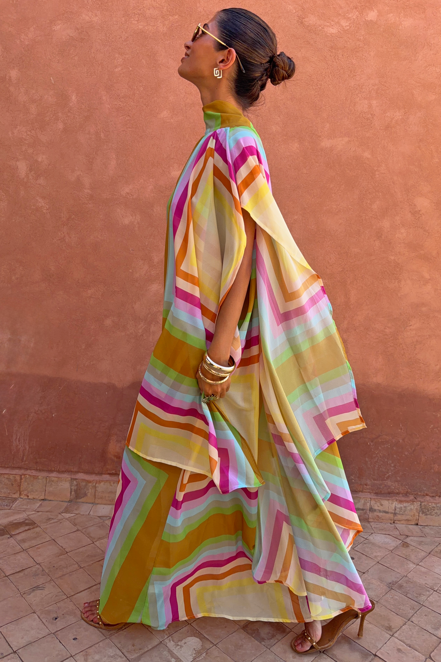 Bright Geo Stevie Maxi Dress