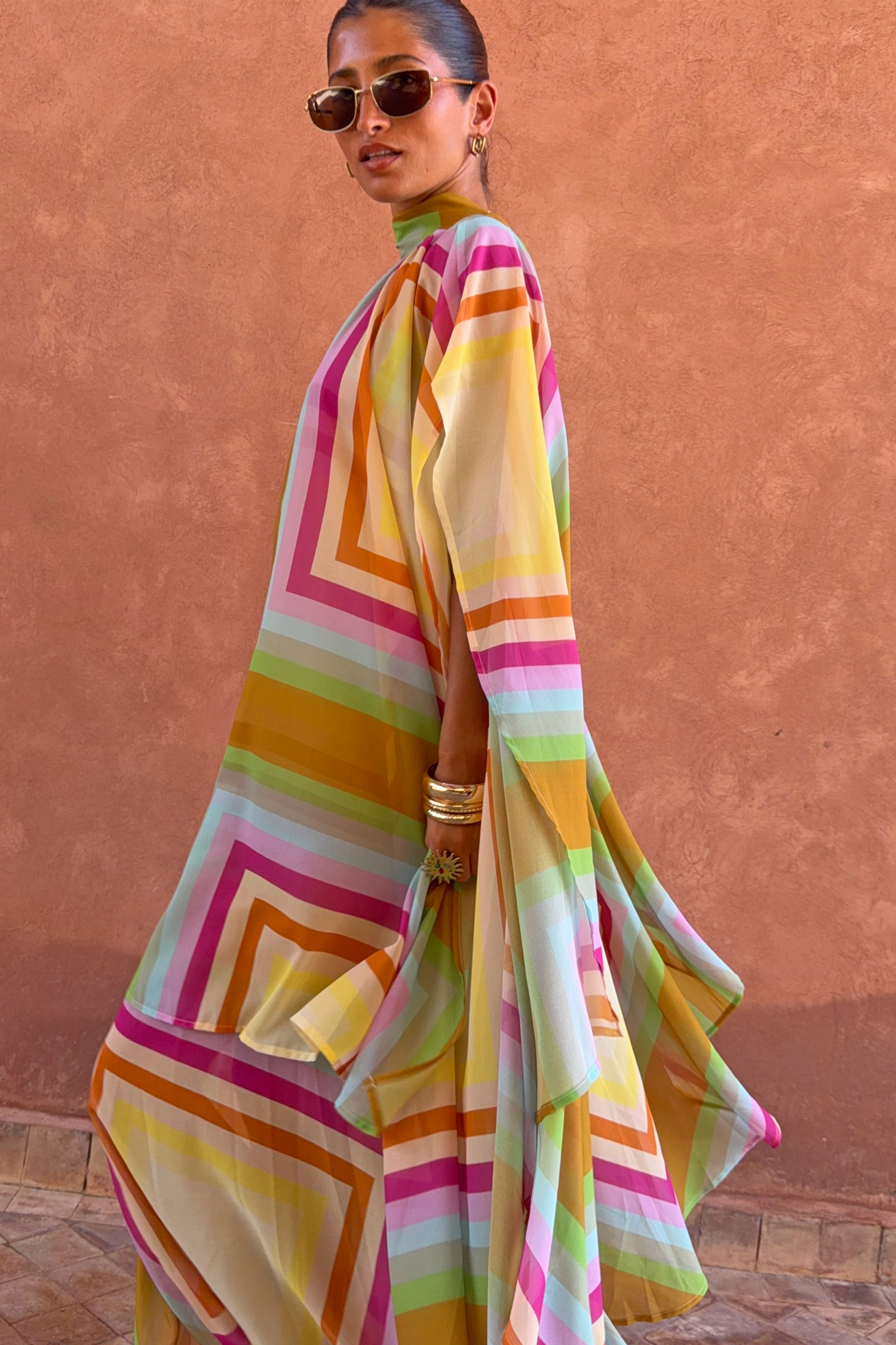 Bright Geo Stevie Maxi Dress