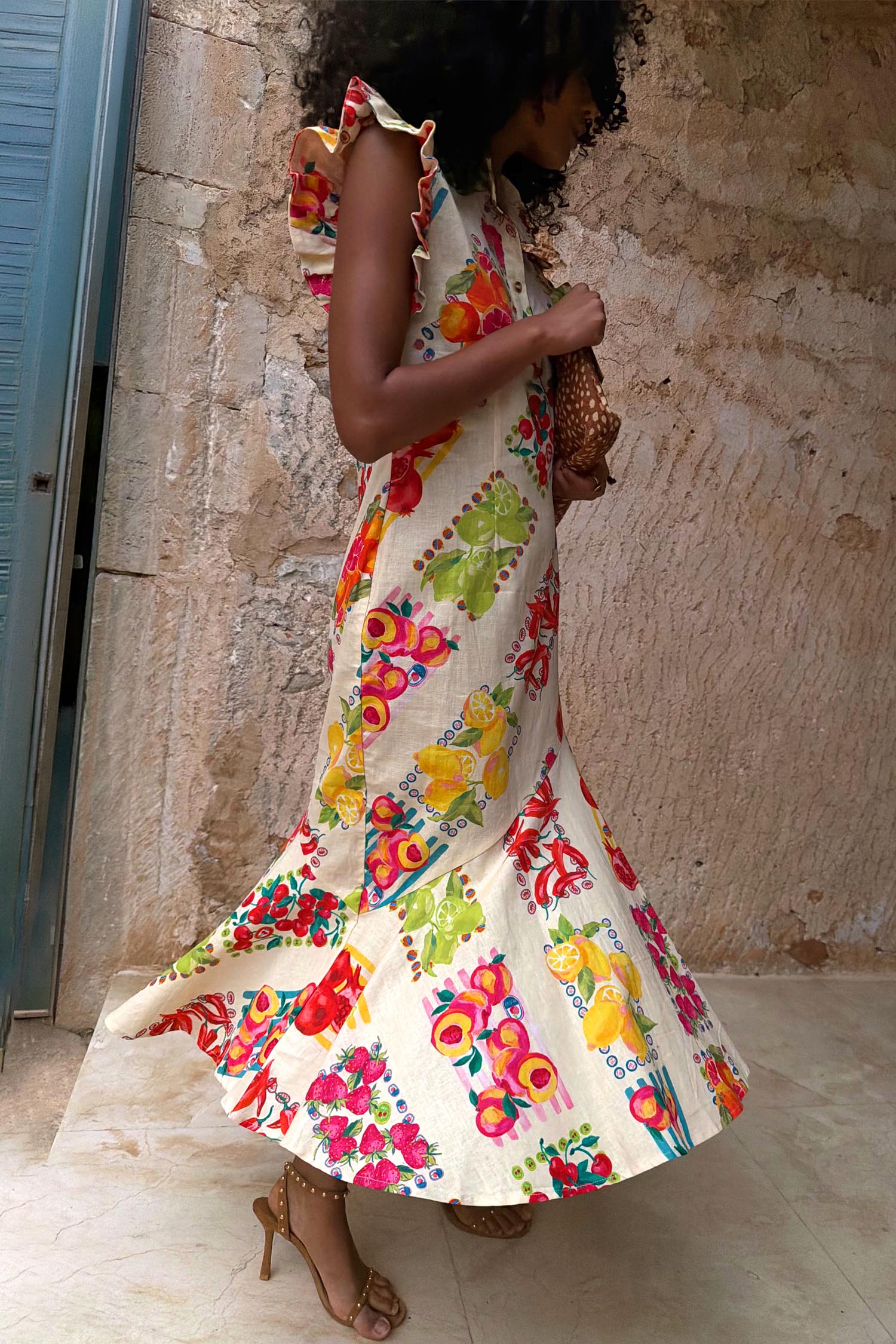 Fruit Stamps Remi Dress Petite