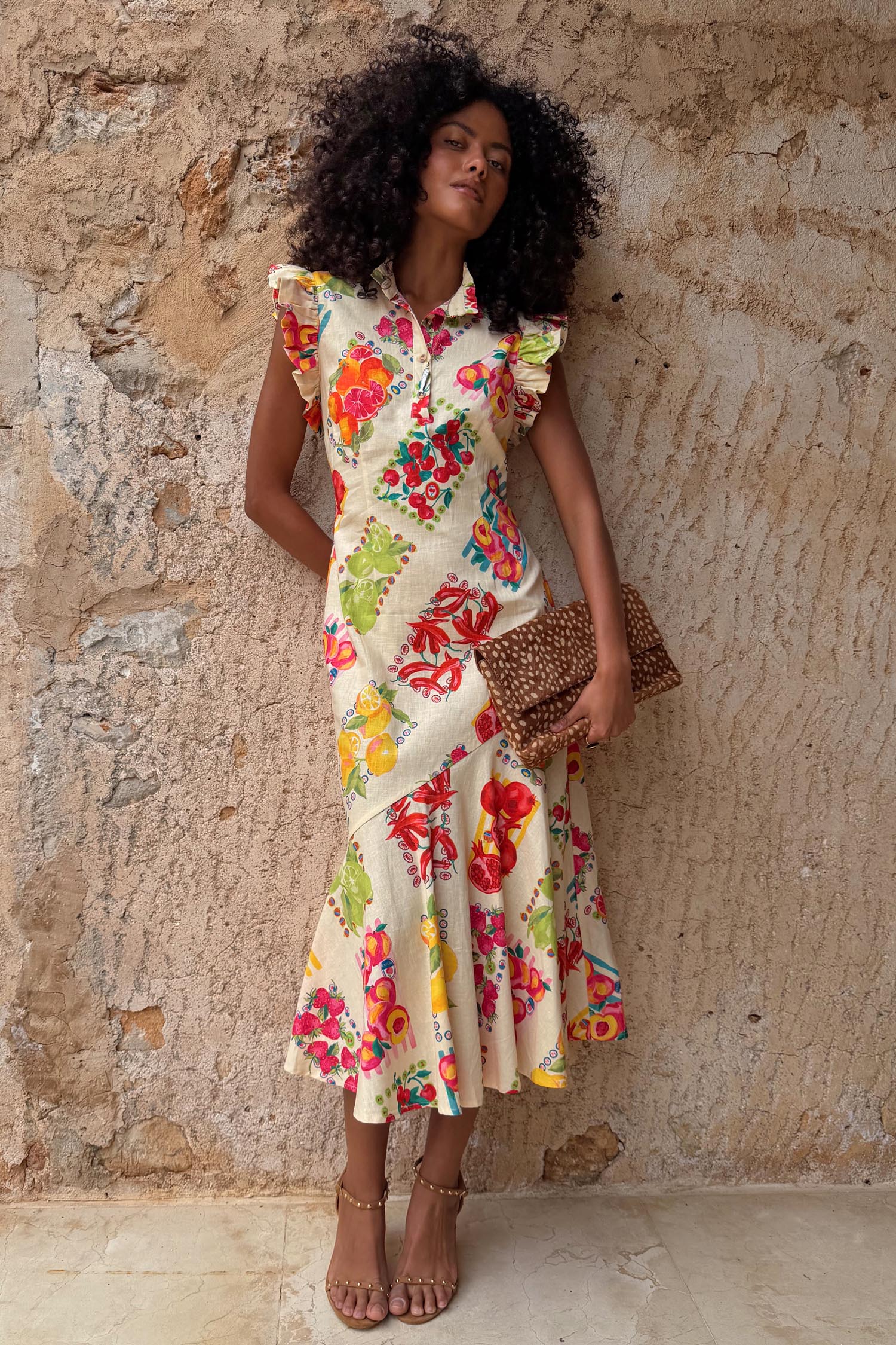 Fruit Stamps Remi Dress Petite