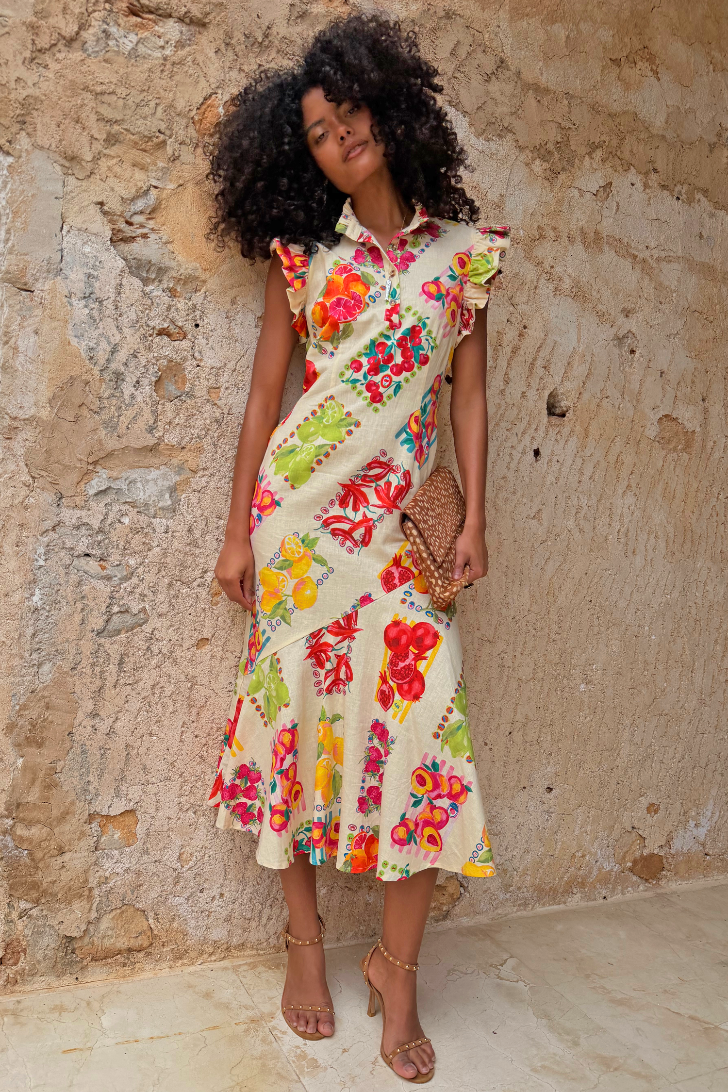 Fruit Stamps Remi Dress Petite