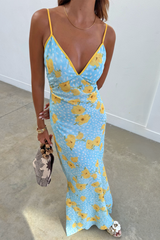 Blue Deer Poppy Elsie Dress