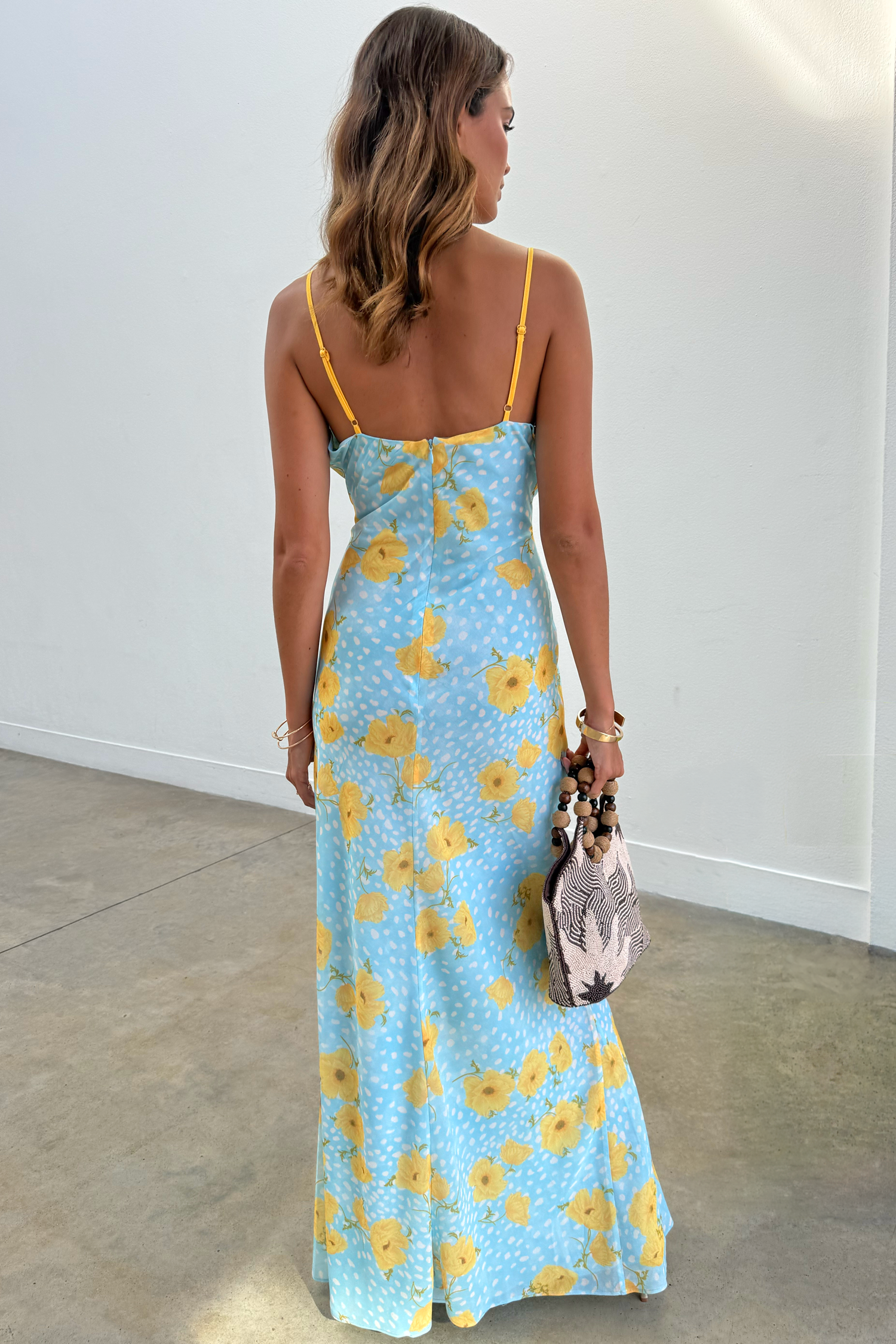 Blue Deer Poppy Elsie Dress