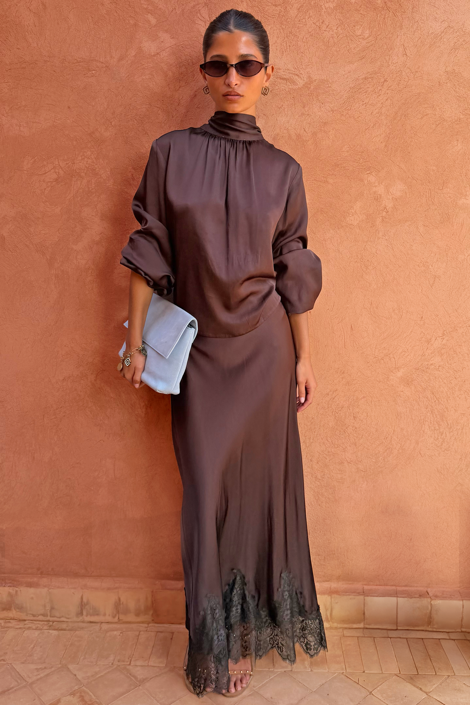 Chocolate Maeva Skirt