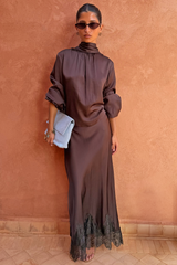 Chocolate Maeva Skirt