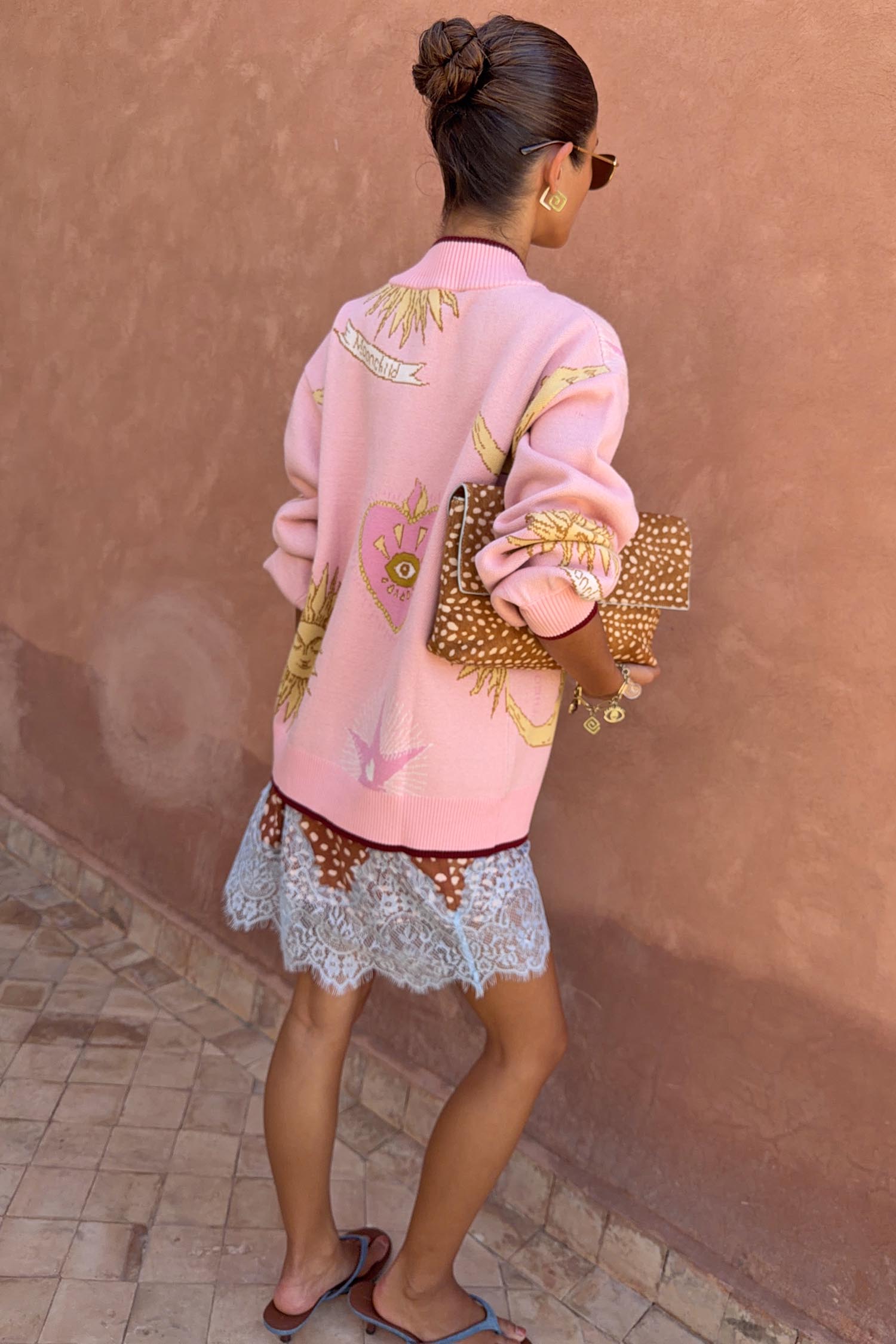 Pink Mystical Cardigan