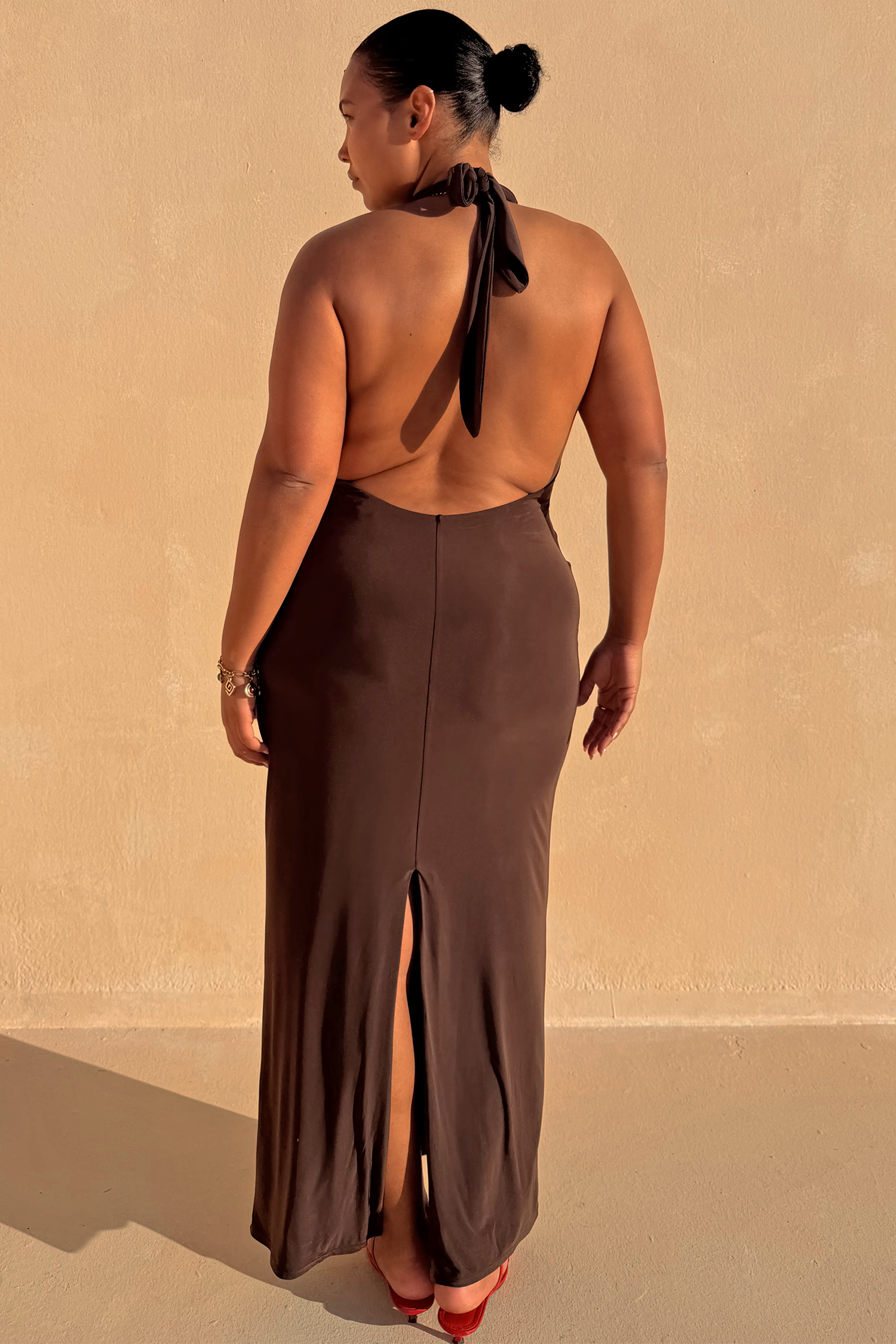 Chocolate Sabine Dress