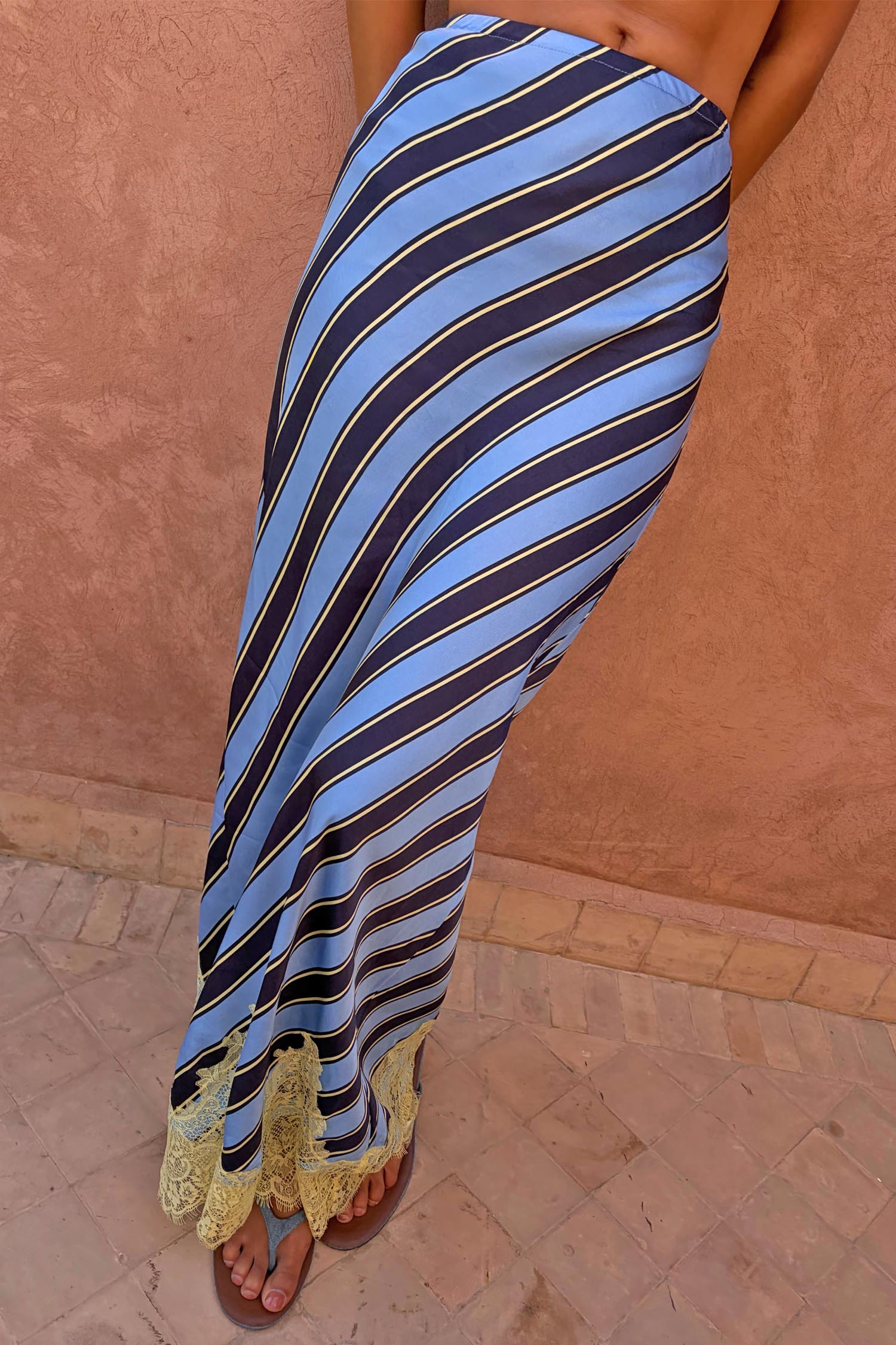 Stripe Maeva Skirt