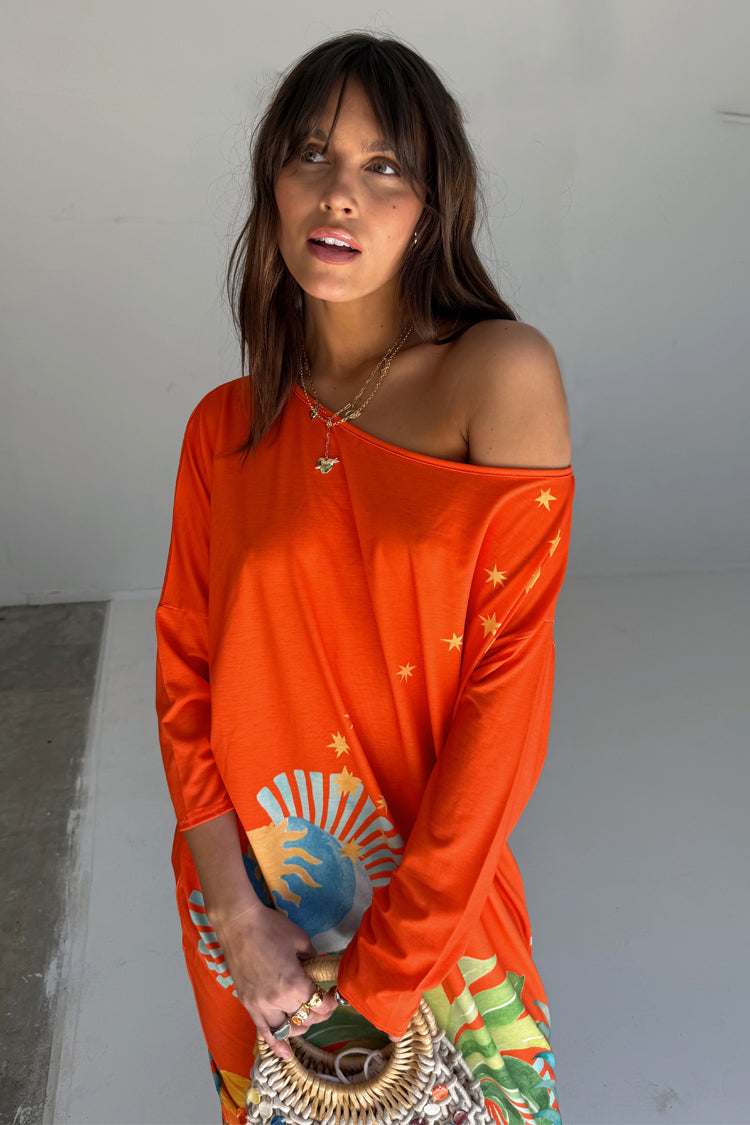 Orange Rio Jem Dress