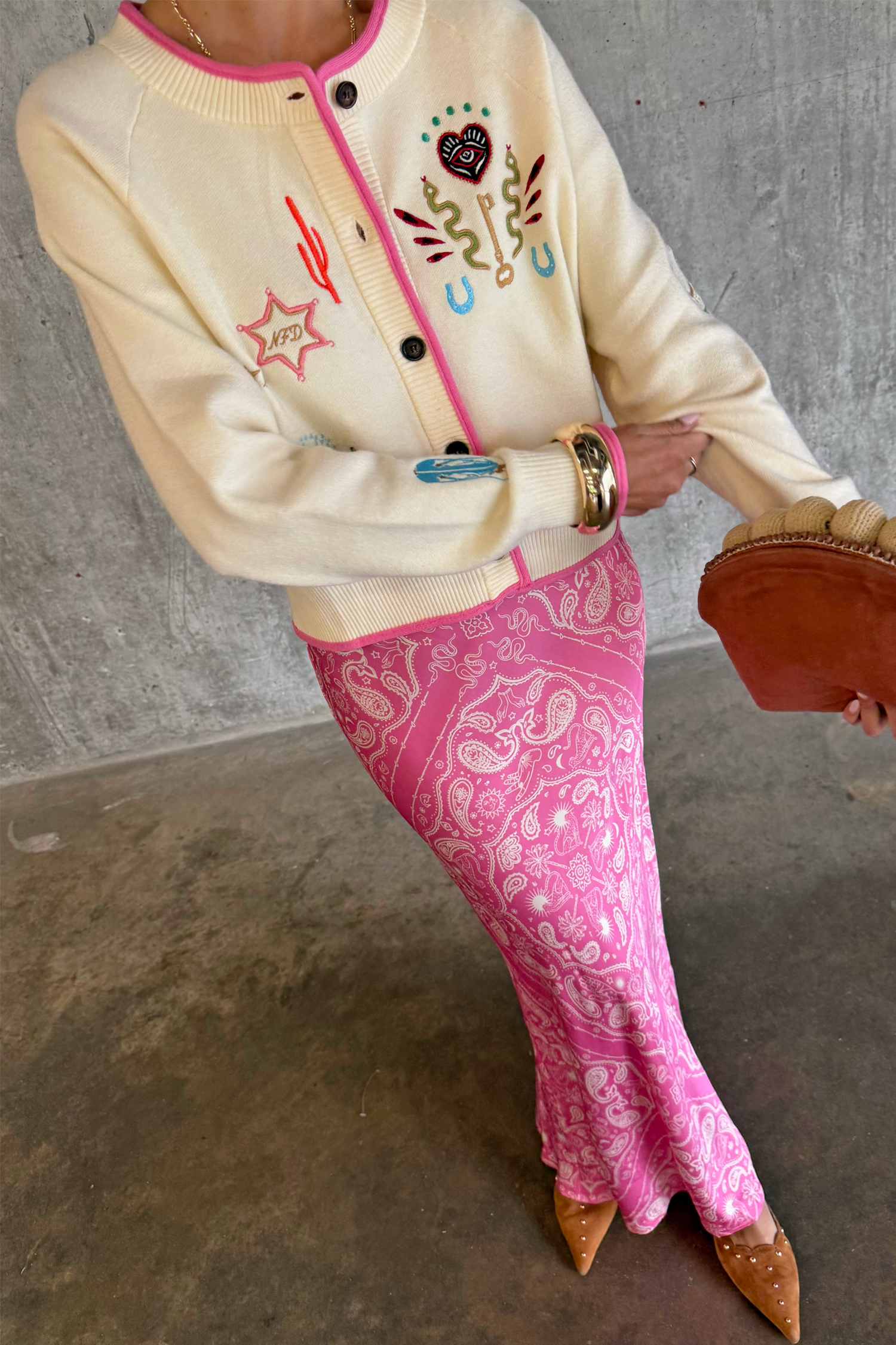 Western Icons Mini Cheryl Cardigan