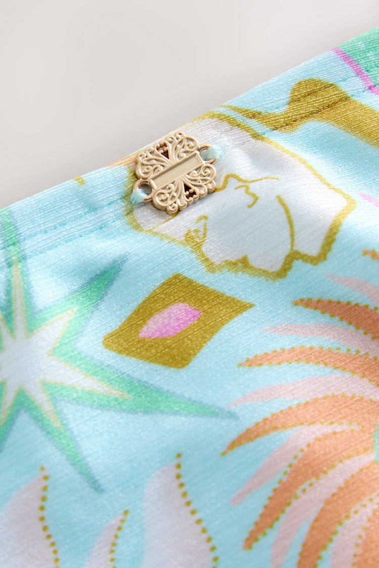 Blue Dreamer High Waist Brief