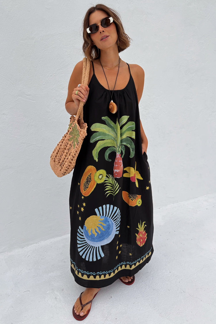 Black Rio Maxi Dress