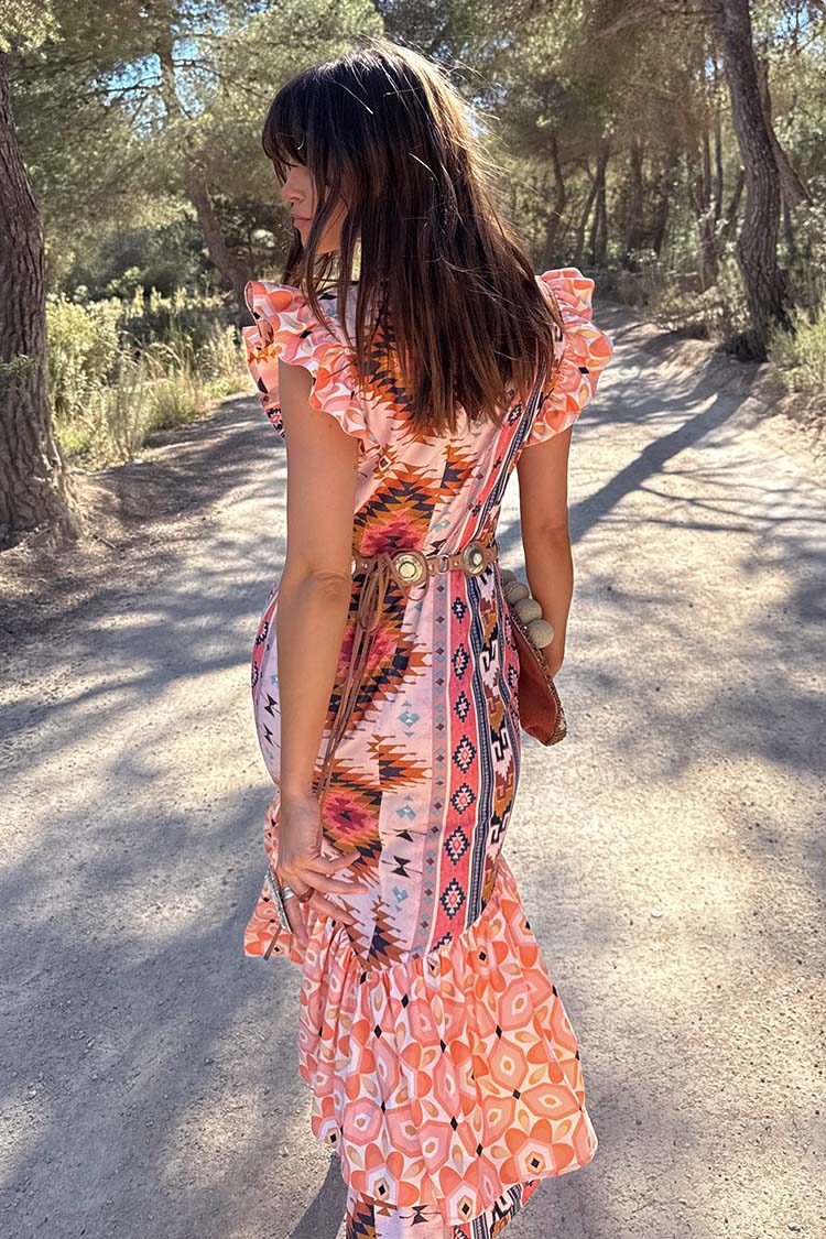 Bridget Print Frida Dress