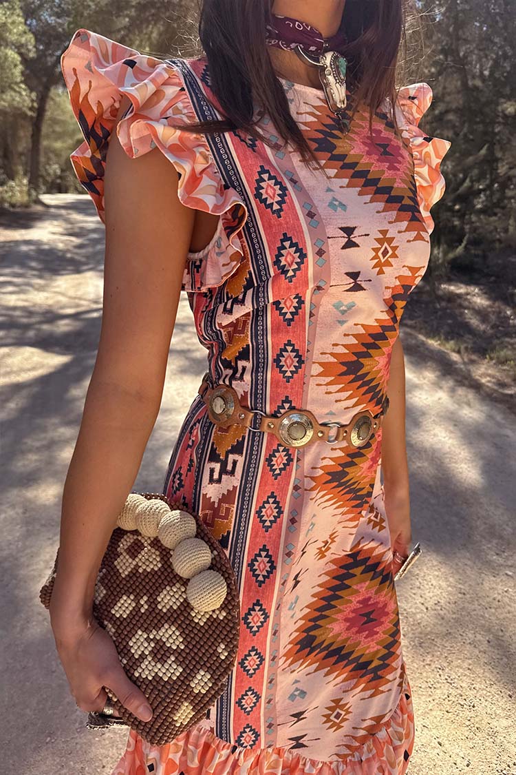 Bridget Print Frida Dress