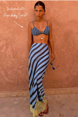 Stripe Maeva Skirt
