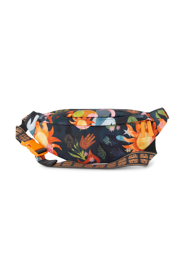 Navy Charm Bumbag