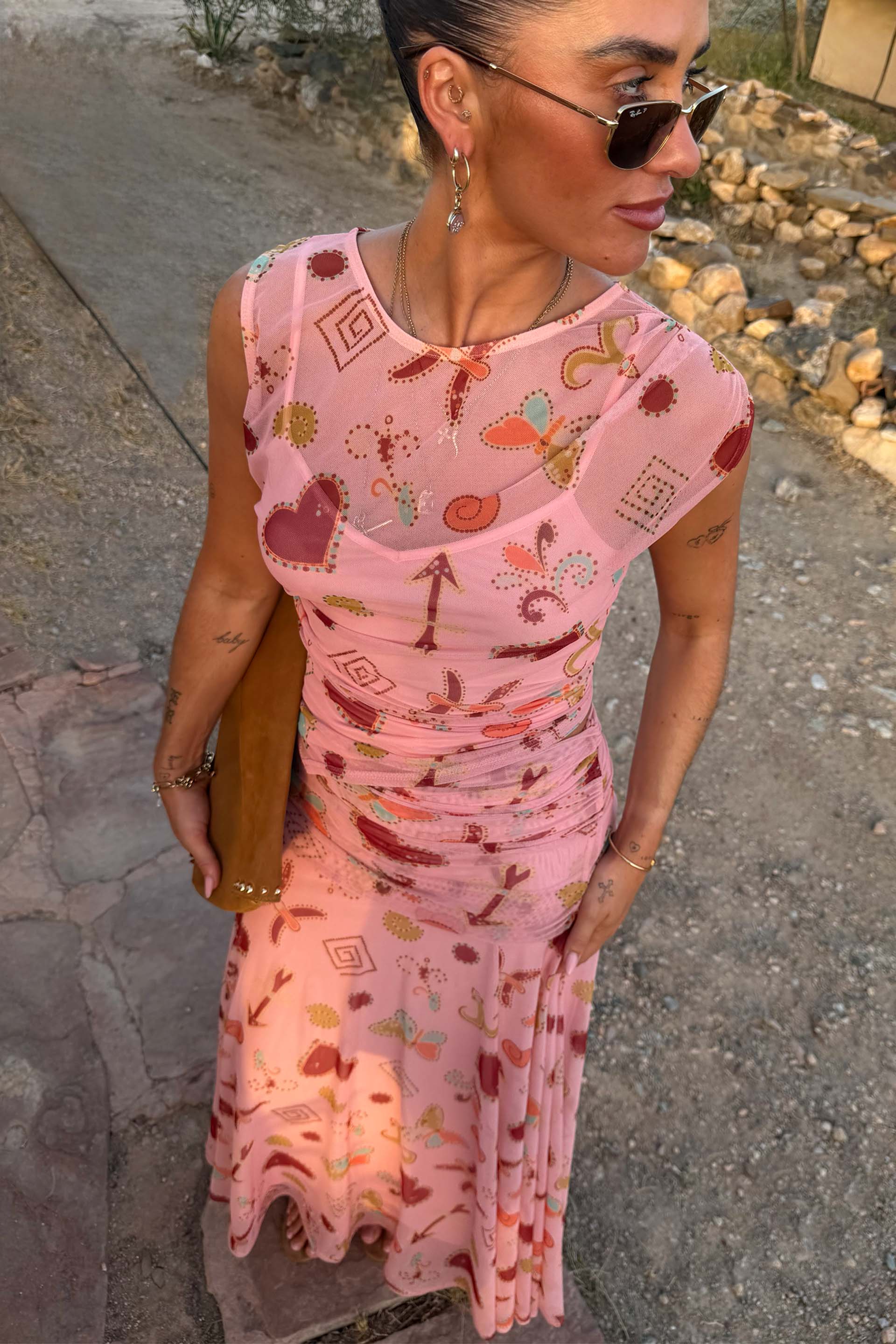 Pink Astra Lacie Top
