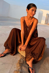 Chocolate Balloon Jumpsuit