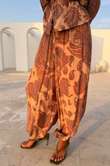 Paisley Balloon Trousers