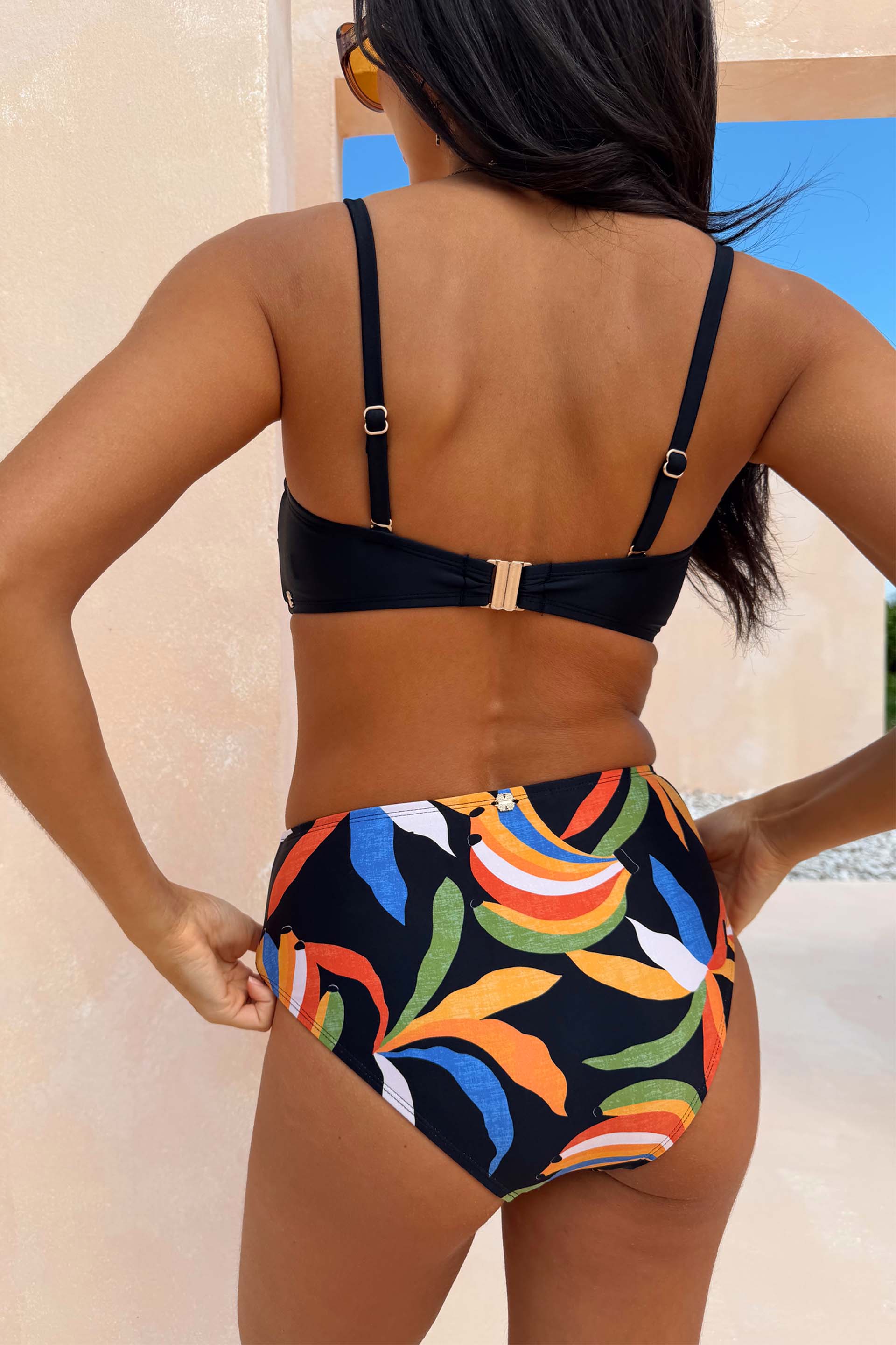 Banana High Waisted Bikini Bottoms